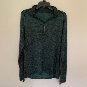Men’s Lululemon Metal Vent Tech Half Zip Pullover Long Sleeve Size Large